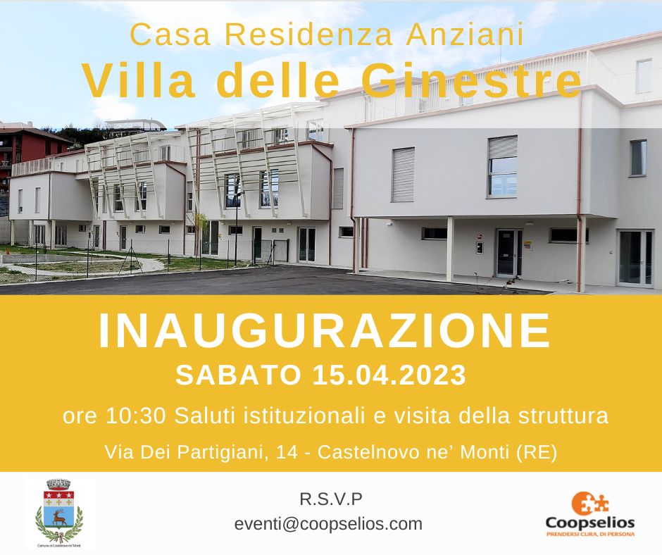SAVE THE DATE INAUGURAZIONE 